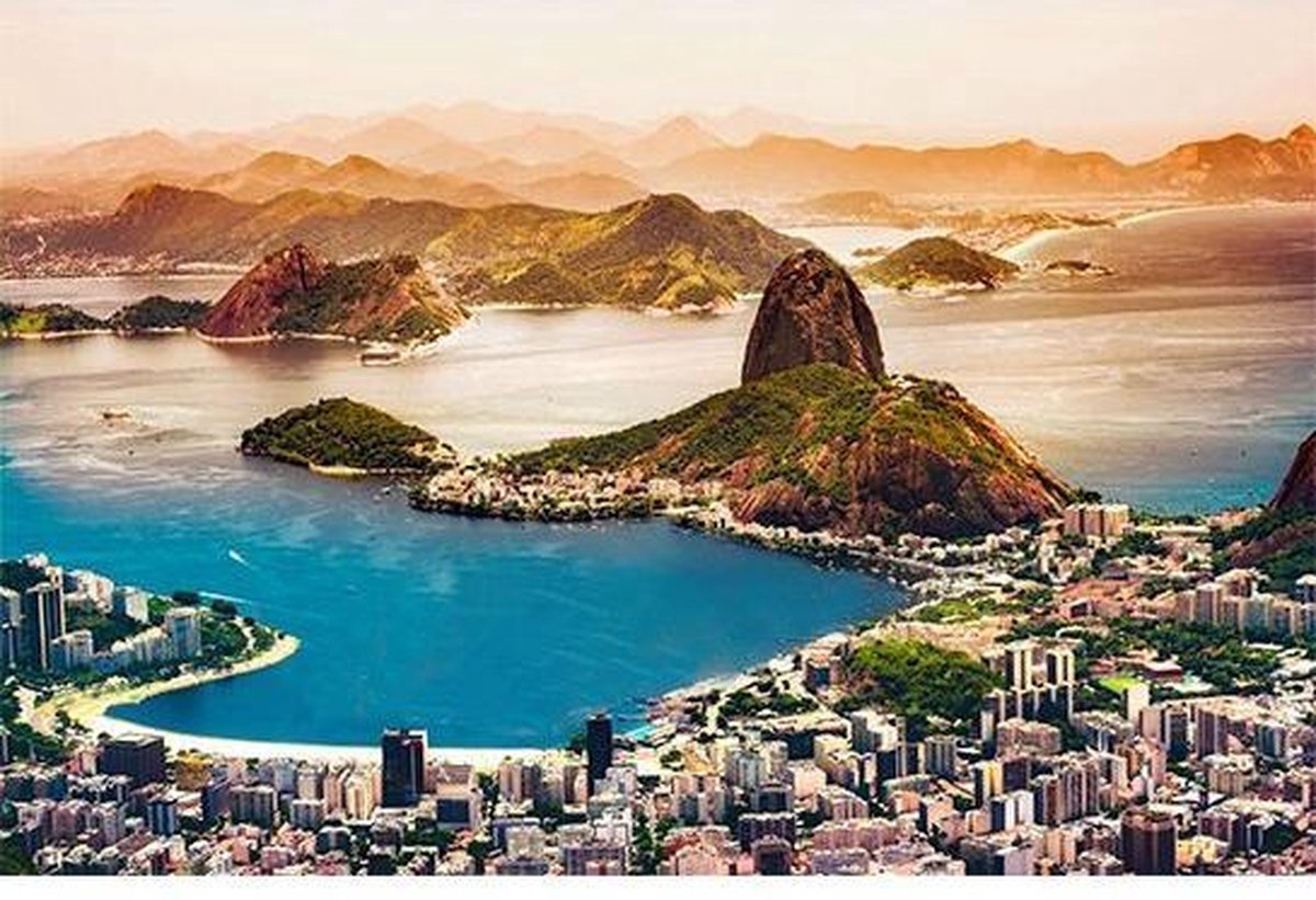 Schilderenopnummers.com® - Schilderen op nummer volwassenen - Rio de Janeiro - 50x40 cm