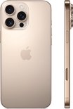 Gouden iPhone 14 Pro Max van voren en zijkant.