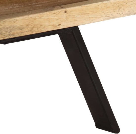 vidaXL Meuble TV 110x30x40 cm Bois de manguier massif - Meuble TV - Meubles TV - Meuble TV - Meuble TV