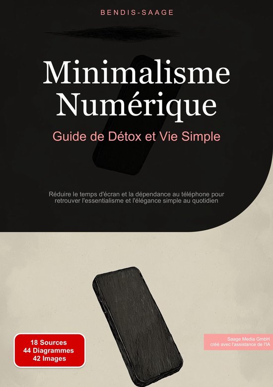 Minimalisme Numérique: Guide de Détox et Vie Simple - cover