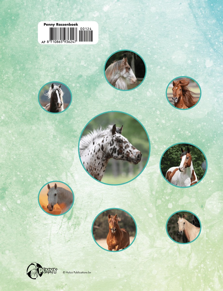 Penny Rassenboek Deel 3 - Paarden boeken - Paardenboek - Rassenboek - Paarden - Paarden Spullen - Leesboek Paarden - Paardencadeaus - Paard - Pony - Veulen - Vakantieboek - back cover