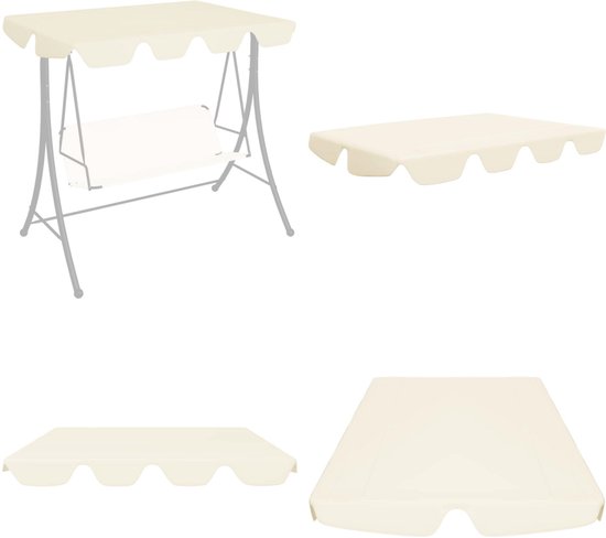 Outsunny hangmat tuin,ligbed voor 2 personen,schommelbank met