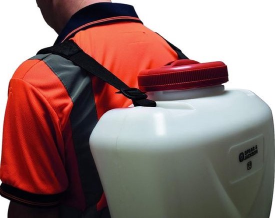 Synx Tools Voegenmes RVS + Spear & Jackson Drukspuit Rugzak 15 Liter - Onkruidverdelger - zuurbestendig - 1 Jaar Garantie - onkruidmes - voegenkrabber met steel 150cm van Synx Tools — afbeelding 5