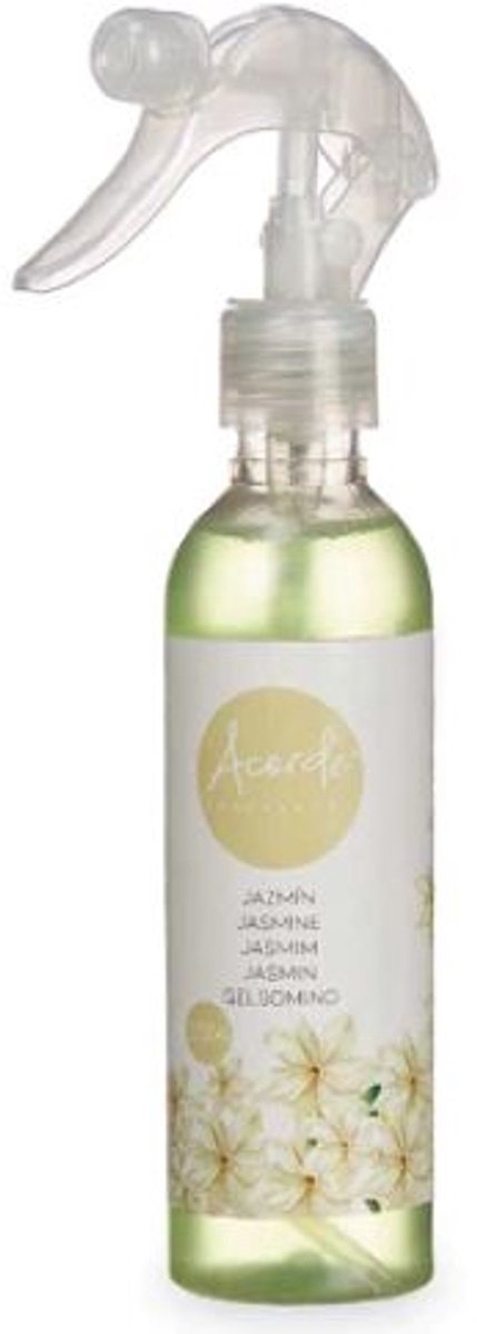 Huisparfum - interieur parfum - geur spray Jasmijn 2x 200ML
