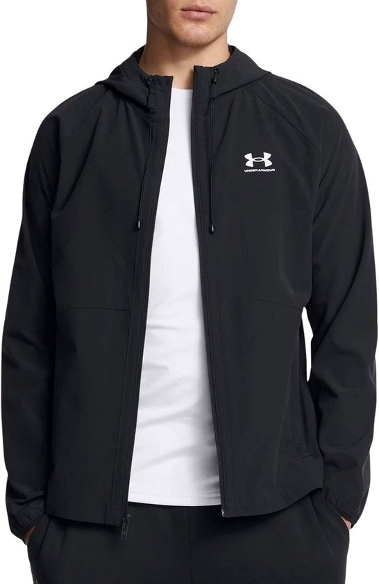 Under Armour Stretch Woven Windbreaker Jas Heren - Maat L