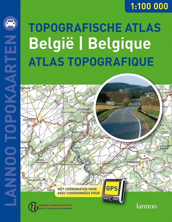 Topografische wegenatlas van België