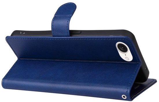 Étui Coverup - Compatible avec iPhone 16 - Étui Coverup Book - Blauw
