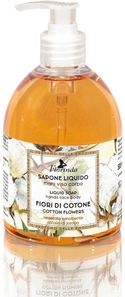 Florinda Emozione Fiori di Cotone vloeibare zeep 500 ml