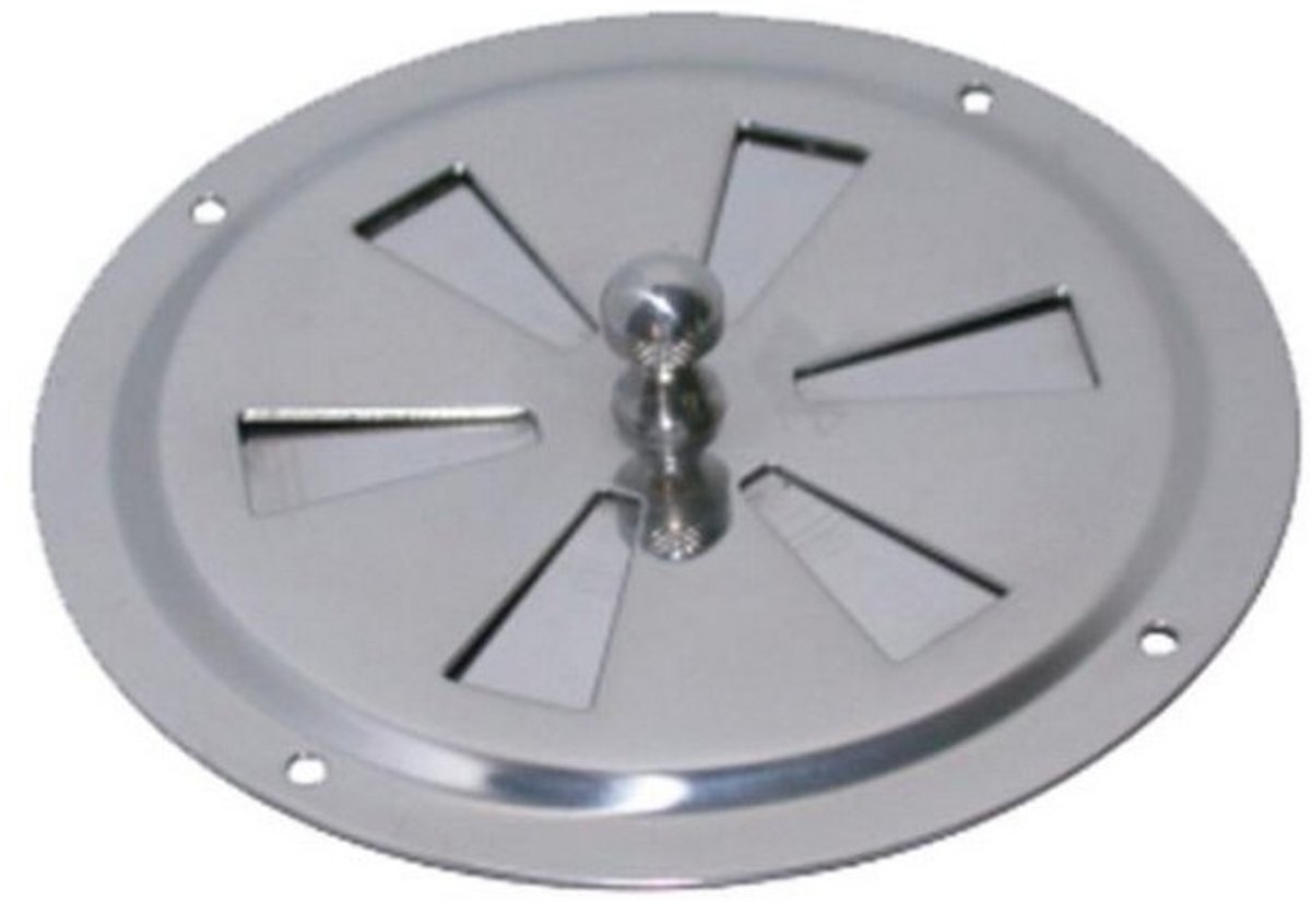 BREG Ronde RVS ventilatieroosters - type Butterfly - 125mm