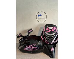Zip SP set - Stickerset Zip - Scooterstickers - Piaggio Zip SP - Piaggio Zip - Roze