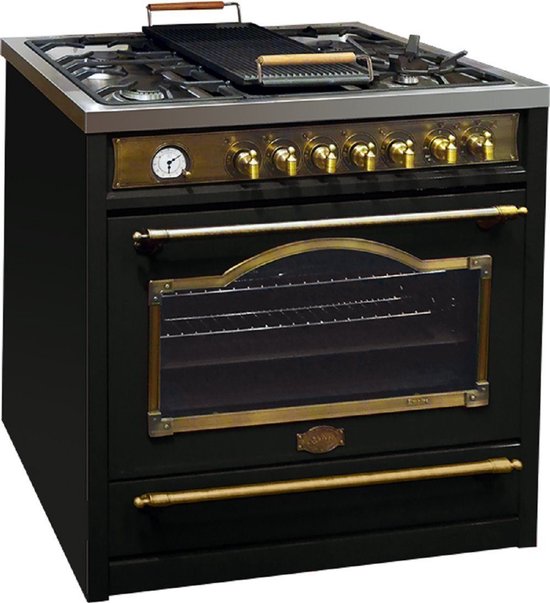 VEVOR Commercieel gasfornuis met 2 branders, kookplaat met propaangas en aardgas, verwarmingsplaat van roestvrij staal, voor restaurant, 14 kW, 305 x