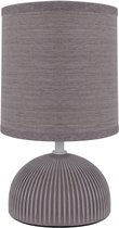 PASMA - Tafellamp - Nachtlamp - Textiel Bruin - E14 Fitting