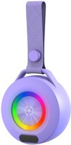 Portable Bluetooth Speakers Celly LIGHTBEATVL Purple