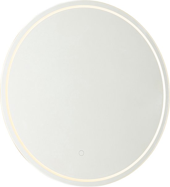 QAZQA sebas - Moderne LED Dimbare Spiegel verlichting met Dimmer voor binnen voor badkamer - 1 lichts - D 3 cm - Transparant -