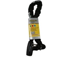 Stahlex Scooterslot - zwart - zwaar slot - 10 x 900 mm - Fietsslot / motorslot
