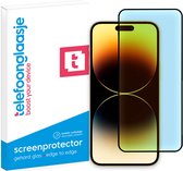 Telefoonglaasje Screenprotectors - Geschikt voor iPhone 15 Pro Max - Volledig Dekkend - Gehard Glas Screenprotector - Geschikt voor iPhone 15 Pro Max - Anti Blauw Licht - Beschermglas
