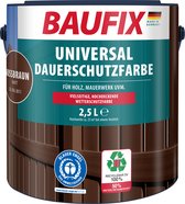 BAUFIX Universele Dekkende Tuinbeits notenbruin 2,5 Liter