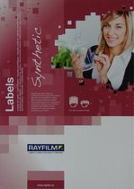 R0558.1123.A Film polyester autocollant Rayfilm Matte Goud 210x297 mm - 1 par feuille - 100 étiquettes par boîte de 100 feuilles