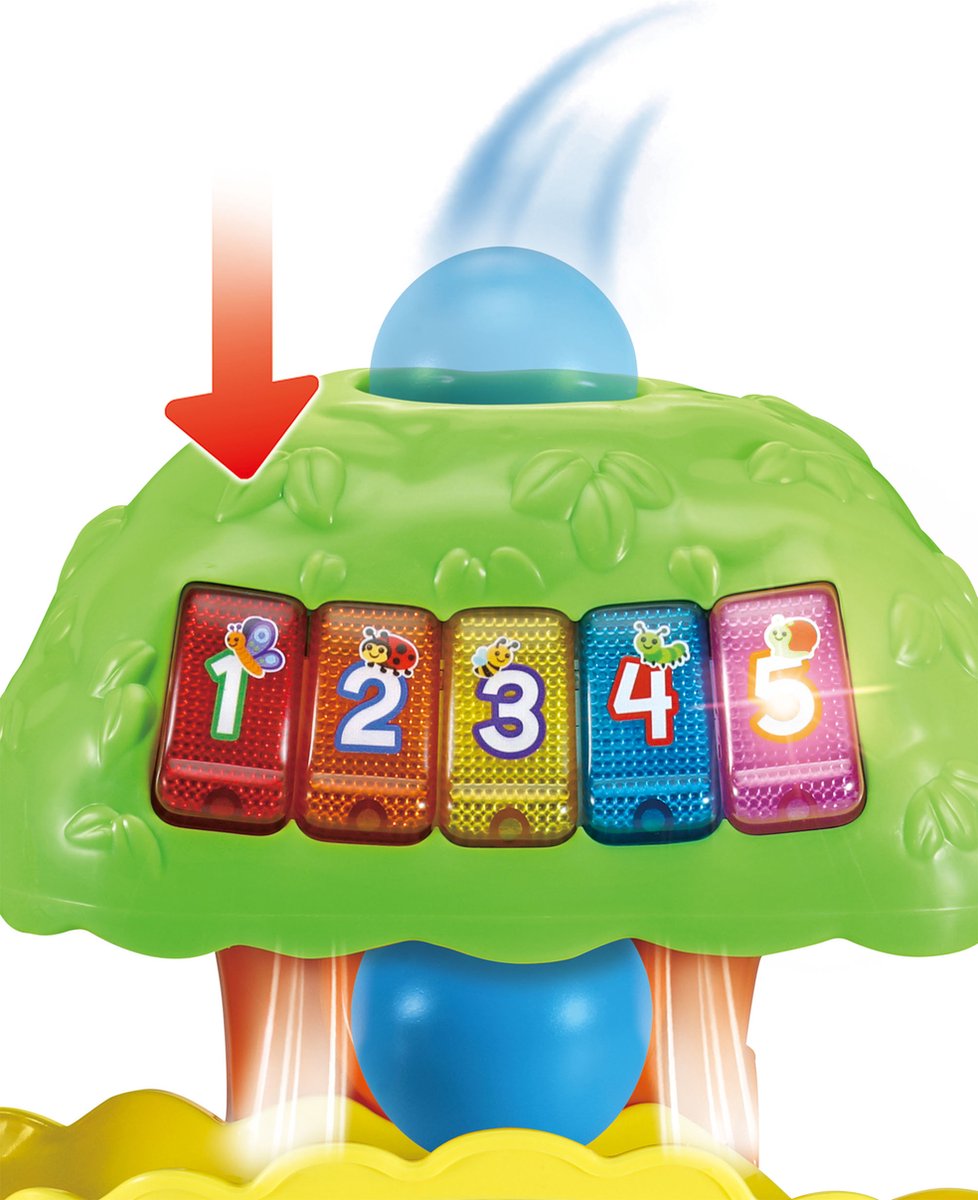VTech Baby Dierenpret Ballenboom Activity-Center - Interactief & Educatief Speelgoed - Ballentoren - Cadeau - Baby Speelgoed 1 Jaar — afbeelding 3