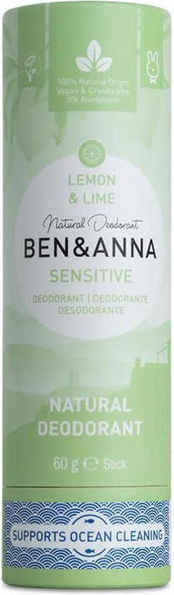 Ben & Anna Deodorant lemon & lime sensitive