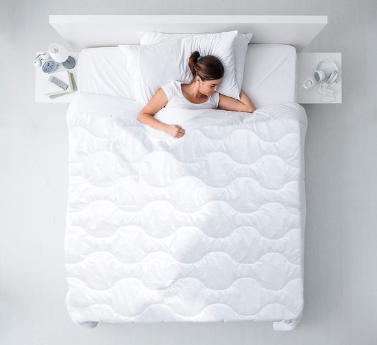 Zomerdekbed 200x220 cm dun en licht dekbed voor de zomer (200 x 220 cm licht... bol