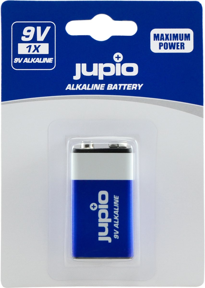 Jupio Alkaline Batteries 9V 6LR61 - 1 piece