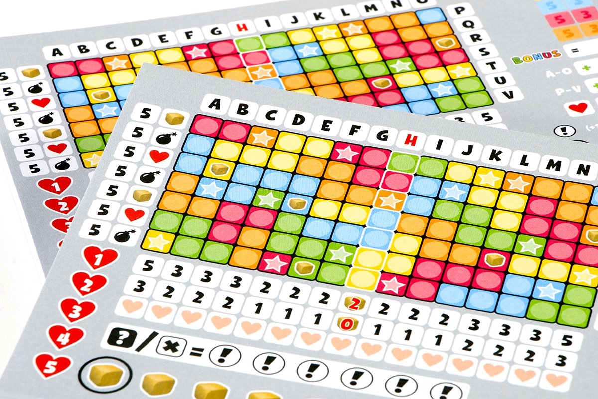 999 Games - Scoreblokken - Keer op Keer 2 - Twee stuks Level 1 - Dobbelspel — afbeelding 2