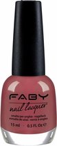 Faby nagellak Faby is my Boss 15ml - paars