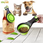Siliconen Opvouwbare Scoop - Hond of Kat - Met Clip