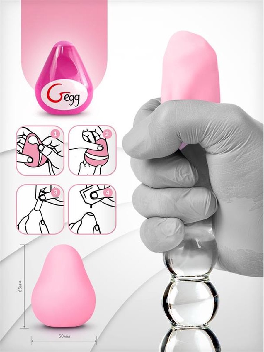 Goedkoopste G-Vibe G-Egg - Vibrerende Ei-Masturbator pink