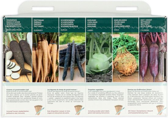 1x Graines de légumes 'Collection des légumes oubliés' - Bulbes à fleurs et  plantes
