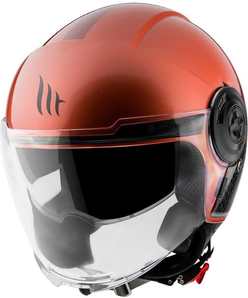 Mt Helmets Viale Sv Break Jet Helm Rood S
