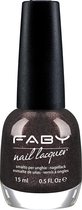 Faby nagellak Shadow puppets 15ml zilver / paars