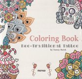 Coloring Book of Neo-Traditional Tattoo