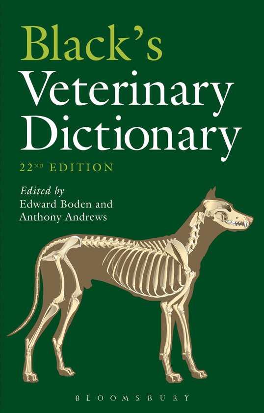 Blacks Veterinary Dictionary - cover