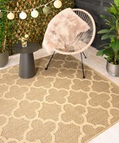 Buitenkleed - Trellis Retreat beige 140x200 cm