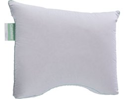 Castella Spica Hoofdkussen - Nekklachten Hoofdkussen - Eendendons & Latex - Driekamer - Hoofdkussens - Geschikt voor rug-, zij- en buikslapers - Ergonomisch Kussen - 60x70 cm - Zacht