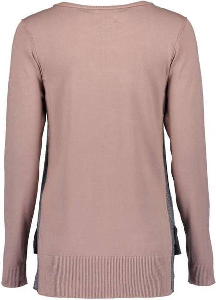 Blue Seven dames trui oud roze ronde hals maat L