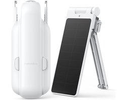 Switchbot Curtain 3 Solar Combo - U-Rail Versie 3 (2023) - Wit - Smart home gordijnmotor - Smart Gordijn - Automatisch gordijn - Inclusief zonnepaneel