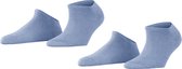 Esprit Uni 2-Pack duurzaam organisch katoen multipack sneakersokken dames blauw - Maat 39-42