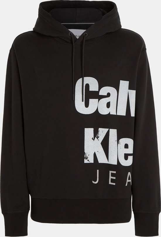 Calvin Klein - Sweat à capuche institutionnel audacieux - Noir