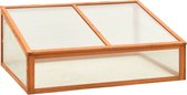 The Living Store Tuinkas - Hout - 100x65x40 cm - PC-plaat - Open bodem