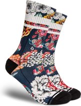 FLINCK Sportsokken - KOI - Maat 36-38 - Unisex - Heren Sokken - Dames Sokken - Naadloze sokken - Crossfit Sokken - Hardloop Sokken - Fitness Sokken - Fietssokken