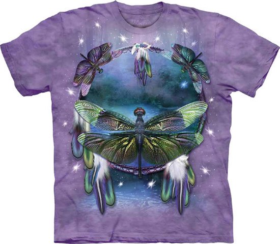 T-shirt Dragonfly Dreamcatcher S