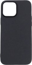 Telefoonhoesje TPU - Geschikt Voor iPhone 15 Pro Max - Shock Proof Case - Matzwart