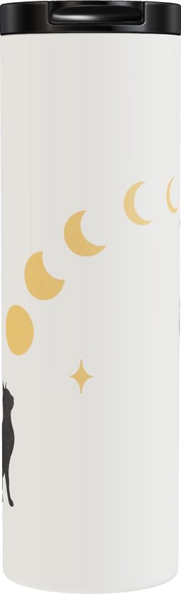 Cat And Moon 1 - Thermosbeker 500