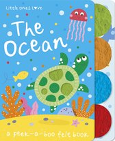 Little Ones Love Felt Tabbed Board Book- Little Ones Love the Ocean