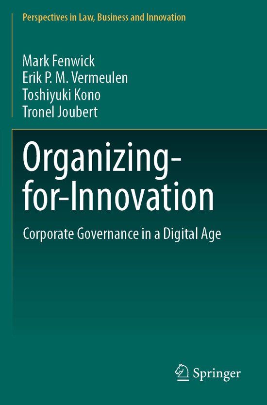 Perspectives in Law, Business and Innovation- Organizing-for ... - cover