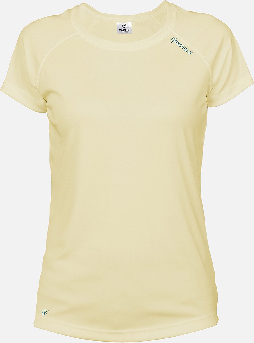 SKINSHIELD - UV Shirt met korte mouwen voor dames - FACTOR50+ Zonbescherming - UV werend - L