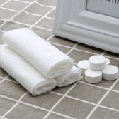 IBBO Shop - 50x Magic Towels - Per stuk verpakt in 1 zakje - 100% Biologisch afbreekbaar - Zonder parfum - 22 x 24 cm - Doekje - Handdoekje